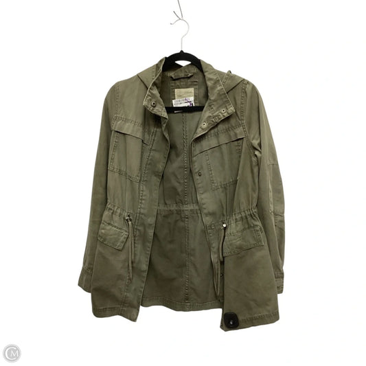 Jacket Moto By Universal Thread In Green, Size: Xs