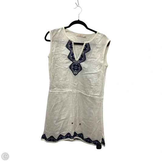 Dress Designer By Tory Burch In Cream, Size: S