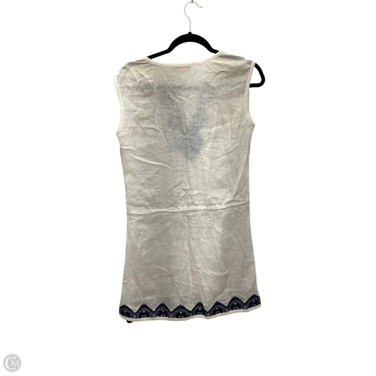 Dress Designer By Tory Burch In Cream, Size: S
