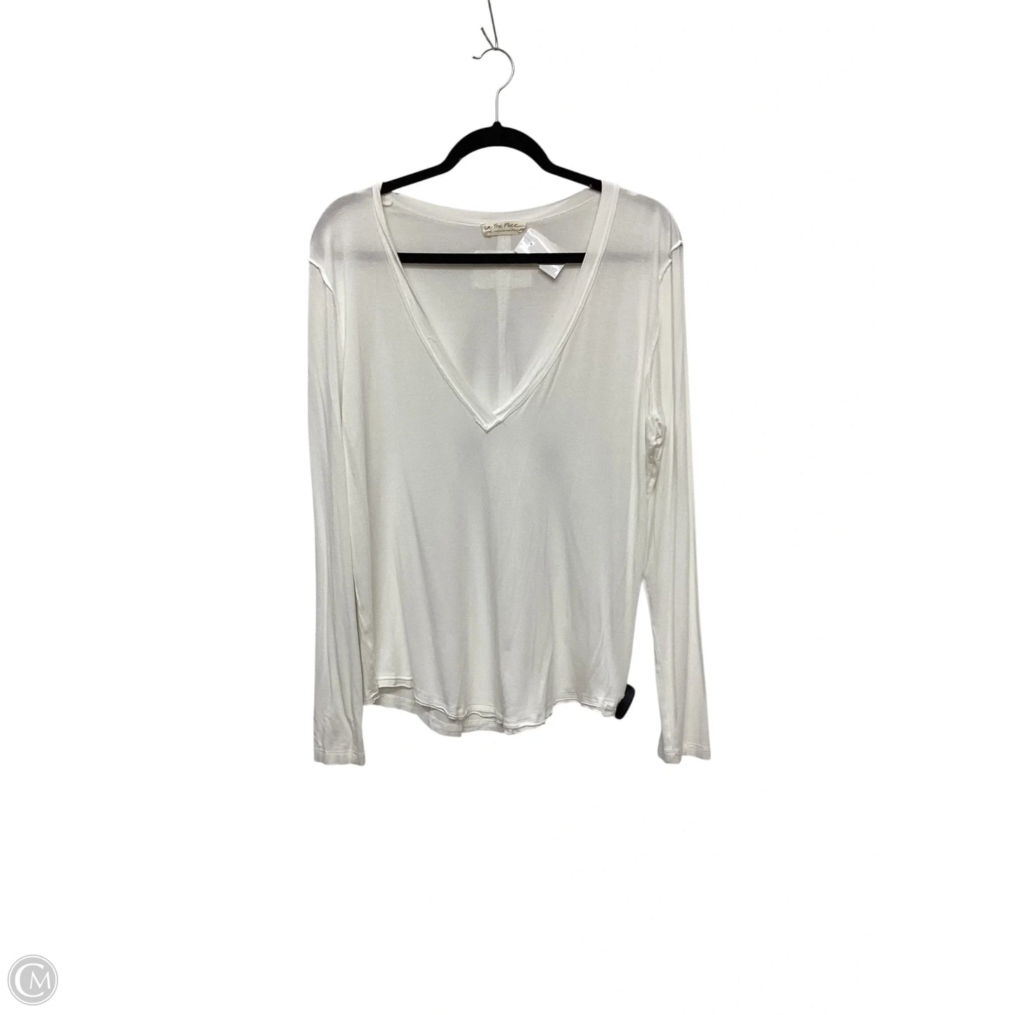 Top Long Sleeve Basic By We The Free In White, Size: L