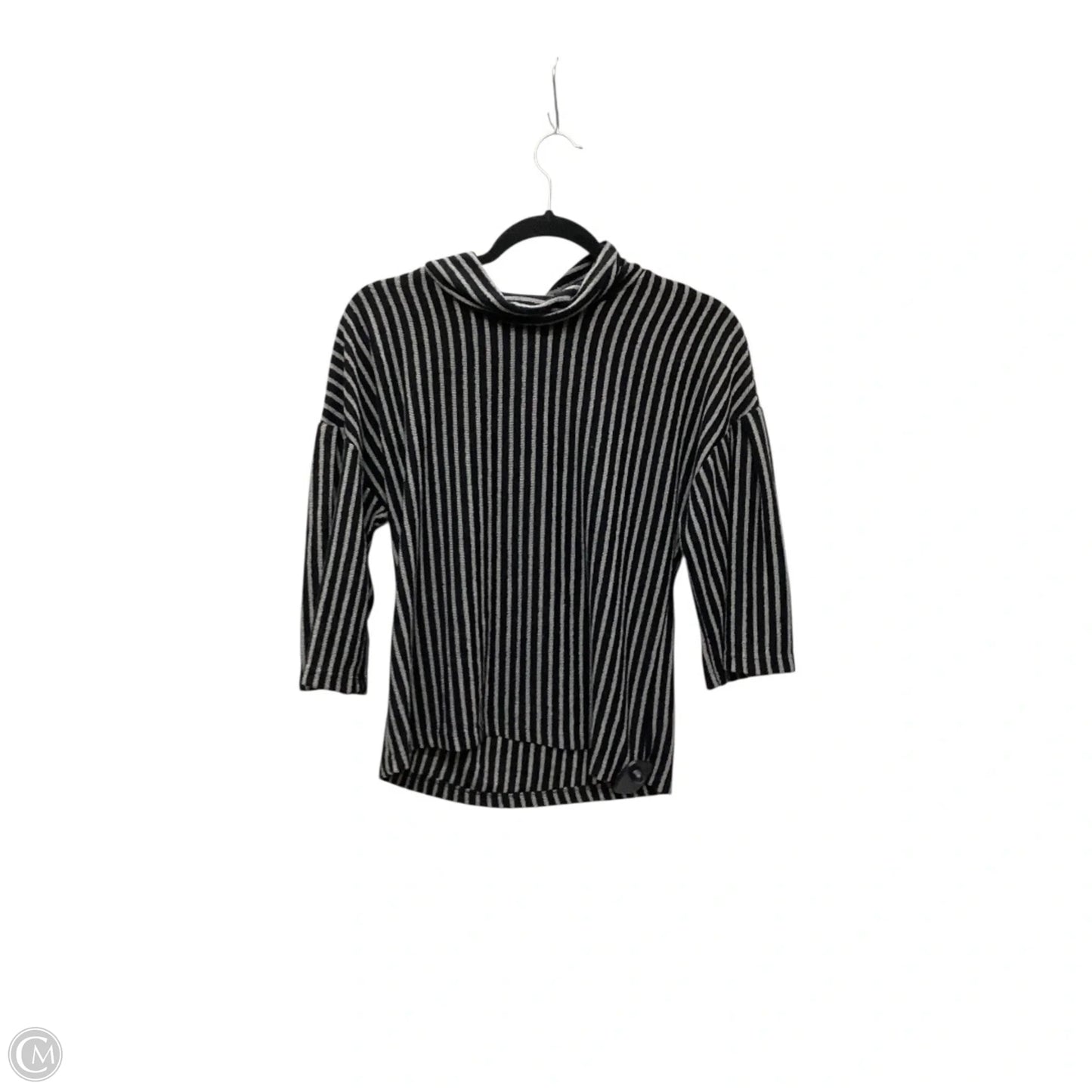 Top Long Sleeve By W5 In Striped Pattern, Size: S