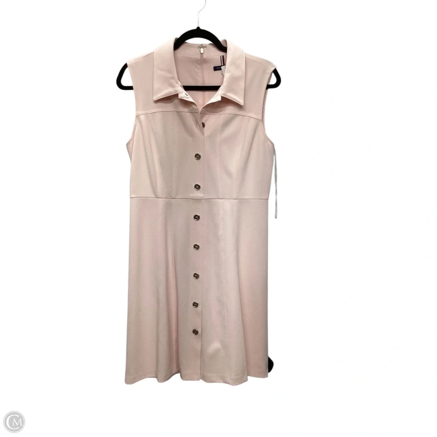 Dress Casual Midi By Tommy Hilfiger In Pink, Size: 10