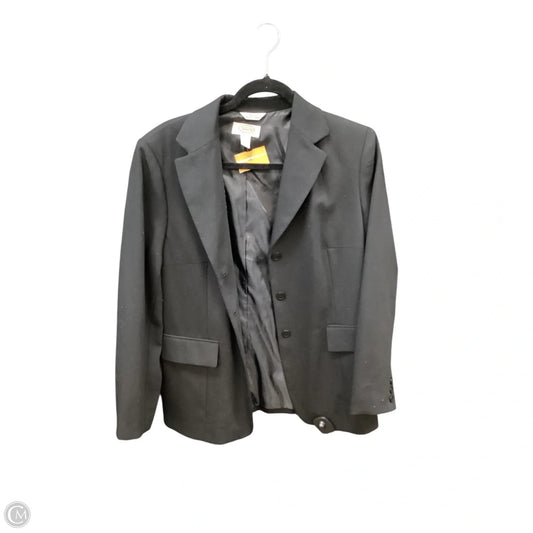 Blazer By Talbots In Black, Size: 10