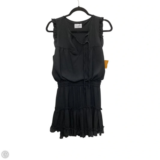 Dress Casual Midi By Adrienne In Black, Size: M