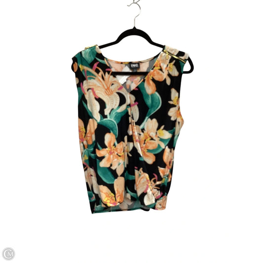 Top Sleeveless By Inc In Multi-colored, Size: L