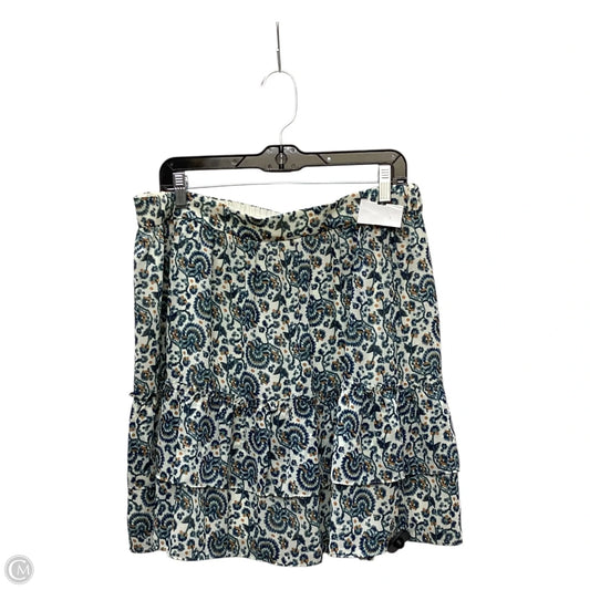 Skirt Mini & Short By J. Crew In Blue, Size: L