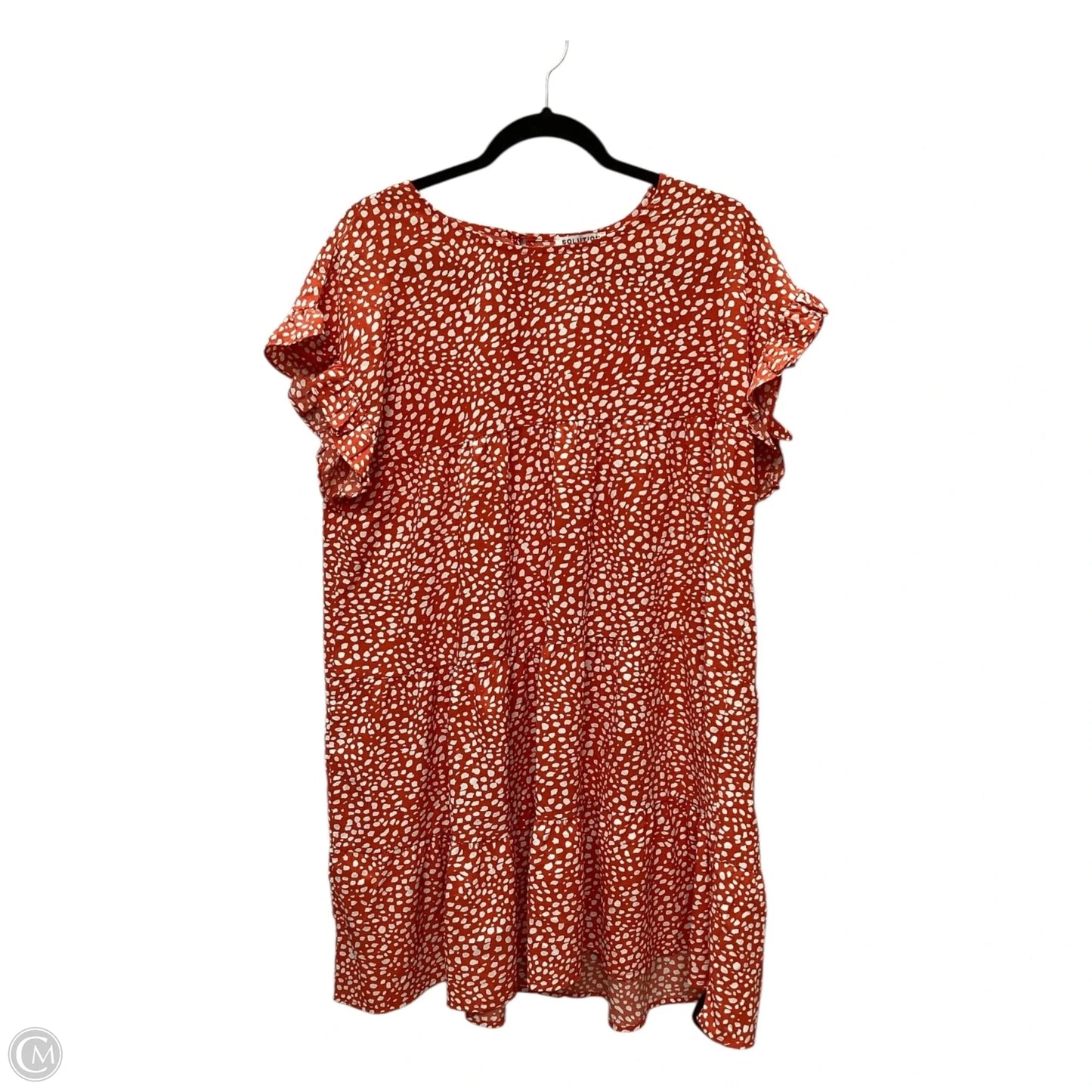 Dress Casual Short By Solutions In Red, Size: L