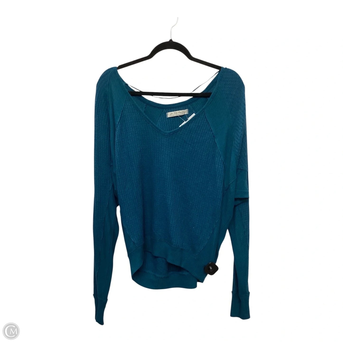 Top Long Sleeve Basic By We The Free In Blue, Size: Xs