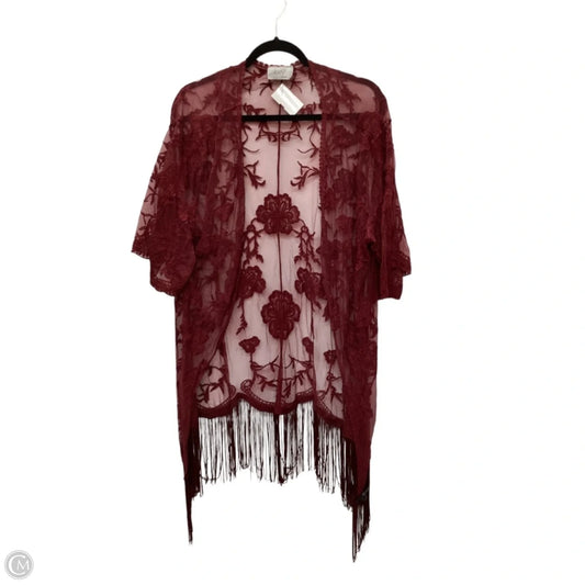 Kimono By Clothes Mentor In Red