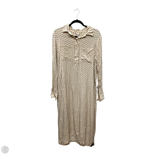 Dress Casual Maxi By H&m In Polkadot Pattern, Size: M