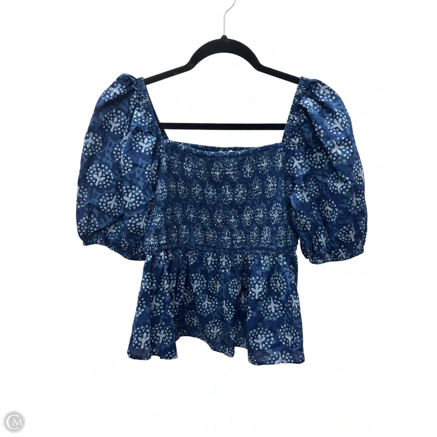 Top Short Sleeve By Clothes Mentor In Blue, Size: S
