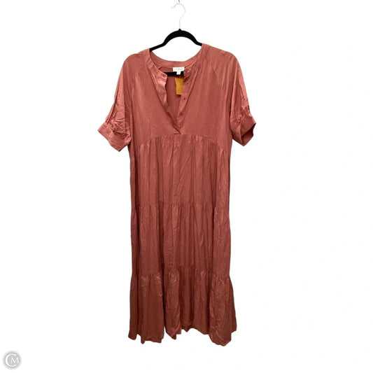 Dress Casual Maxi By Wonderly In Orange, Size: M