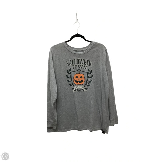 Top Long Sleeve By State Of Mine In Grey, Size: Xxl