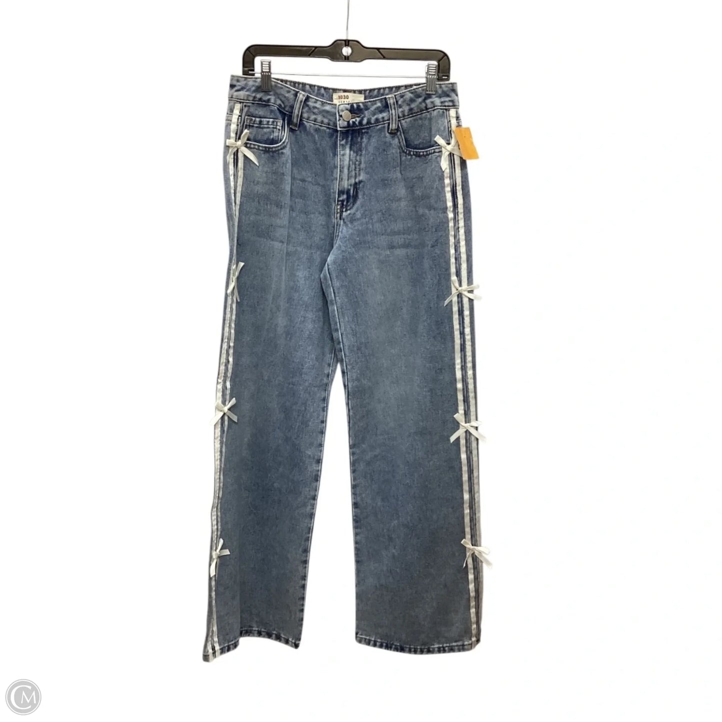 Jeans Straight By Clothes Mentor In Blue Denim, Size: 4