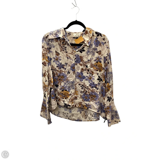 Top Long Sleeve By Entro In Multi-colored, Size: S