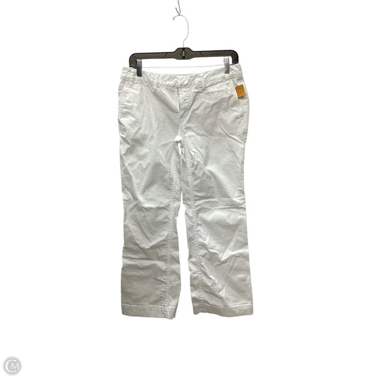 Jeans Designer By Tory Burch In White, Size: 4