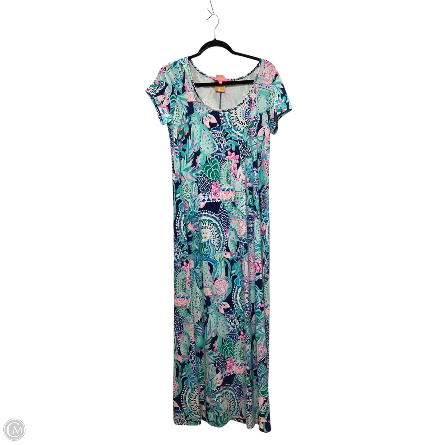 Dress Designer By Lilly Pulitzer In Blue, Size: M