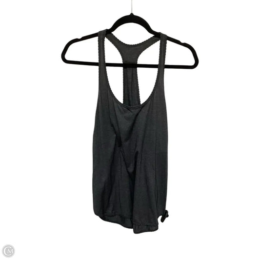 Athletic Tank Top By Lululemon In Grey, Size: 8