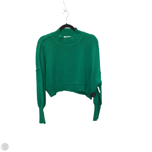 Sweater By Zenana In Green, Size: M
