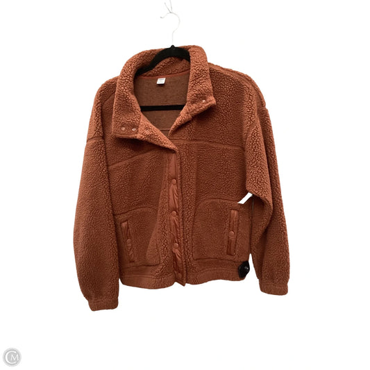 Athletic Jacket By Old Navy In Brown, Size: M