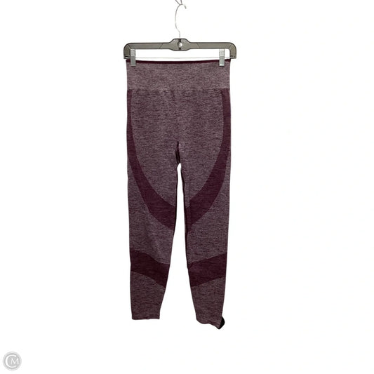 Athletic Leggings By Pink In Maroon, Size: M