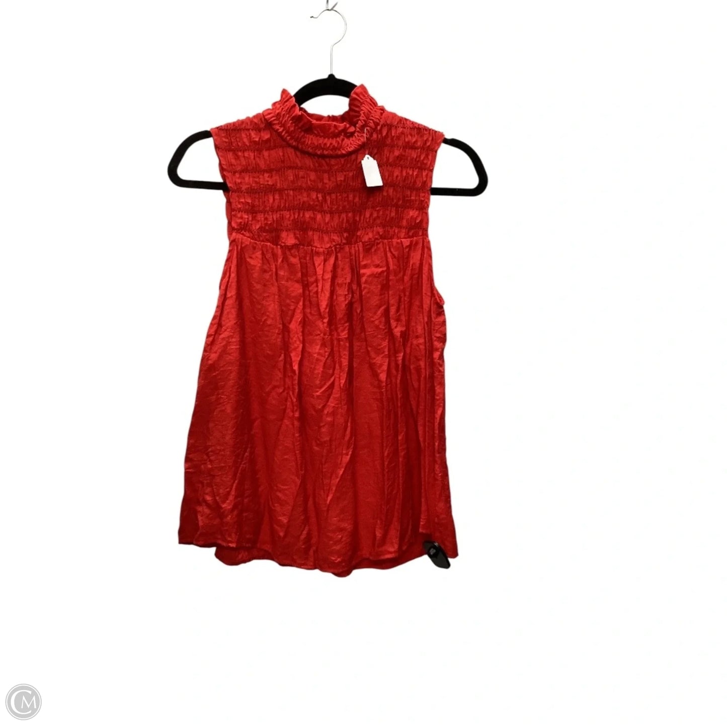 Top Sleeveless Basic By Endless Rose In Red, Size: M