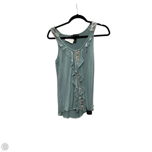 Top Sleeveless By Willi Smith In Blue, Size: M