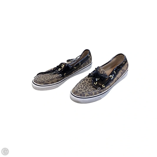 Shoes Flats By Sperry In Animal Print, Size: 8