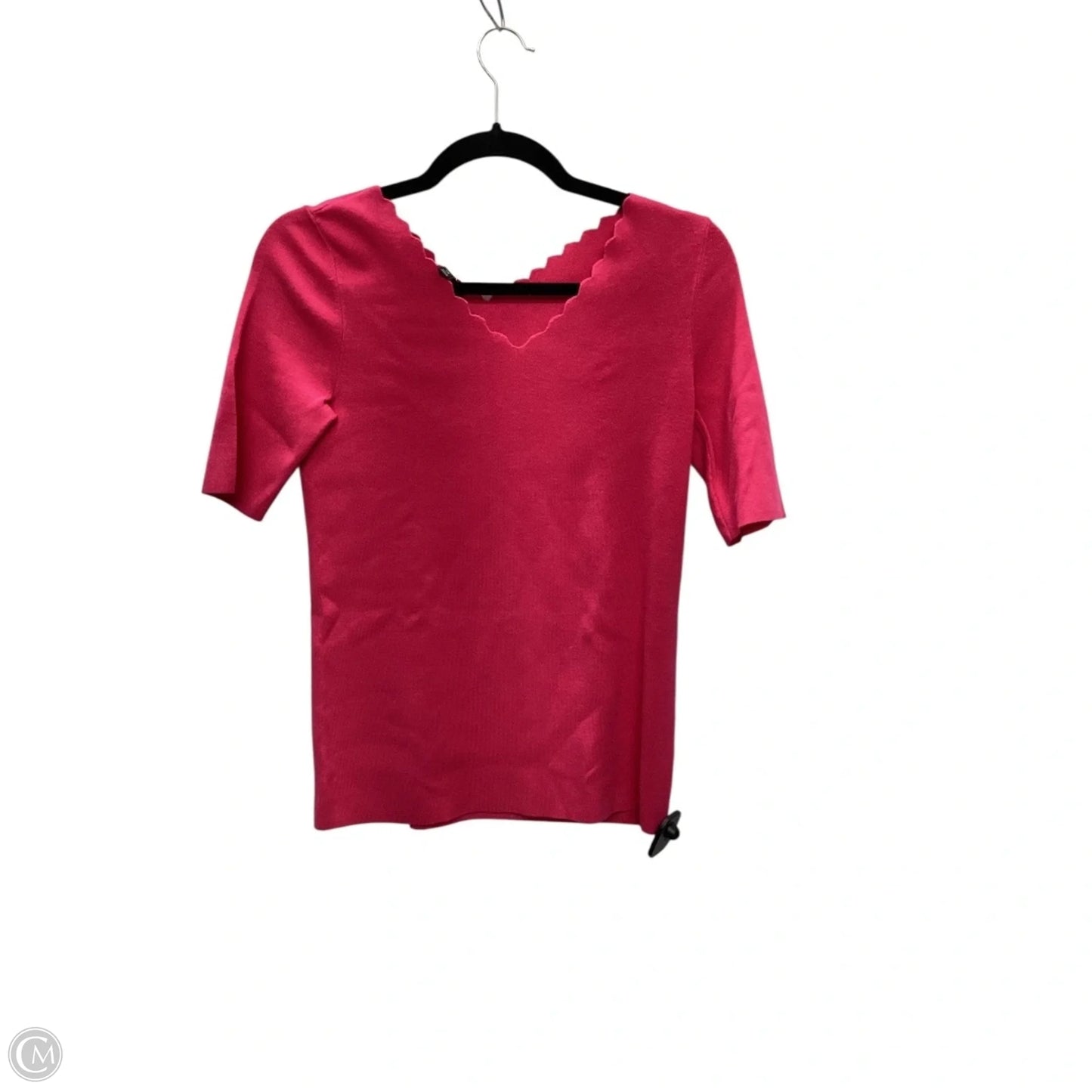 Top Short Sleeve By Talbots In Pink, Size: Xs