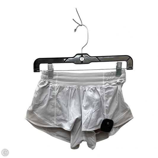 Athletic Shorts By Lululemon In Grey, Size: 4
