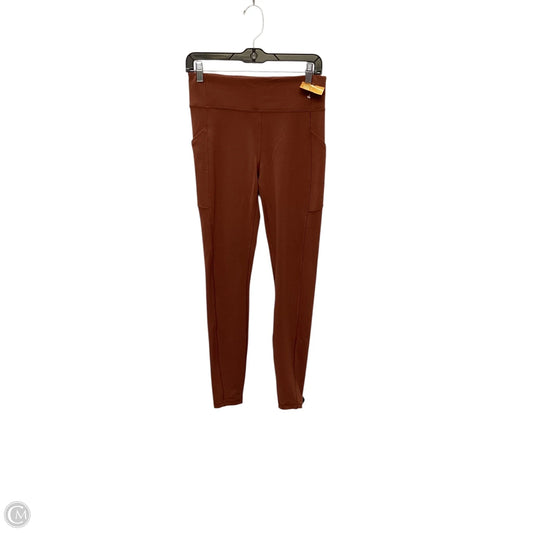 Athletic Leggings By Lululemon In Orange, Size: 8