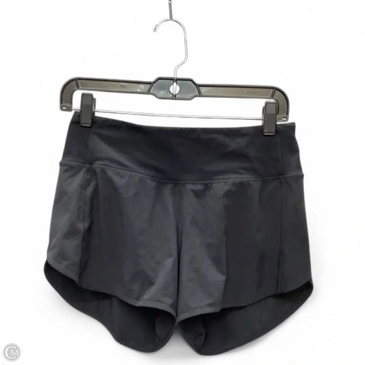 Athletic Shorts By Lululemon In Black, Size: 6