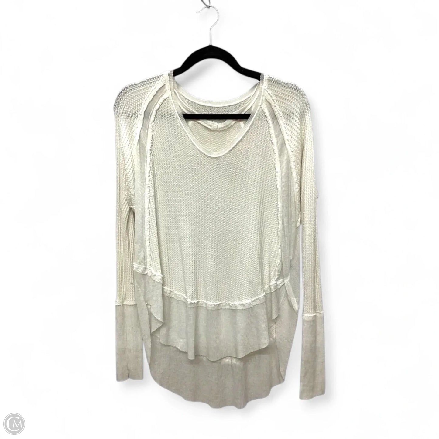 Top Long Sleeve By We The Free In White, Size: Xs