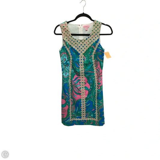 Dress Designer By Lilly Pulitzer In Blue, Size: 0
