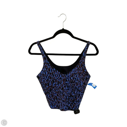 Athletic Bra By Lululemon In Blue, Size: 12