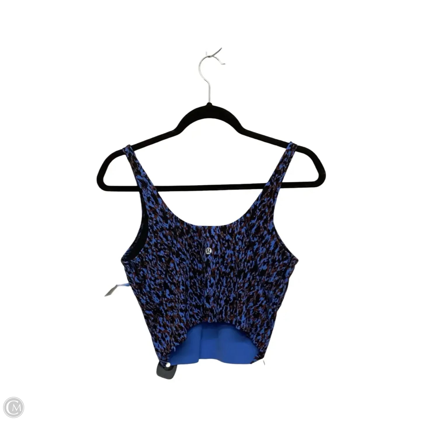 Athletic Bra By Lululemon In Blue, Size: 12