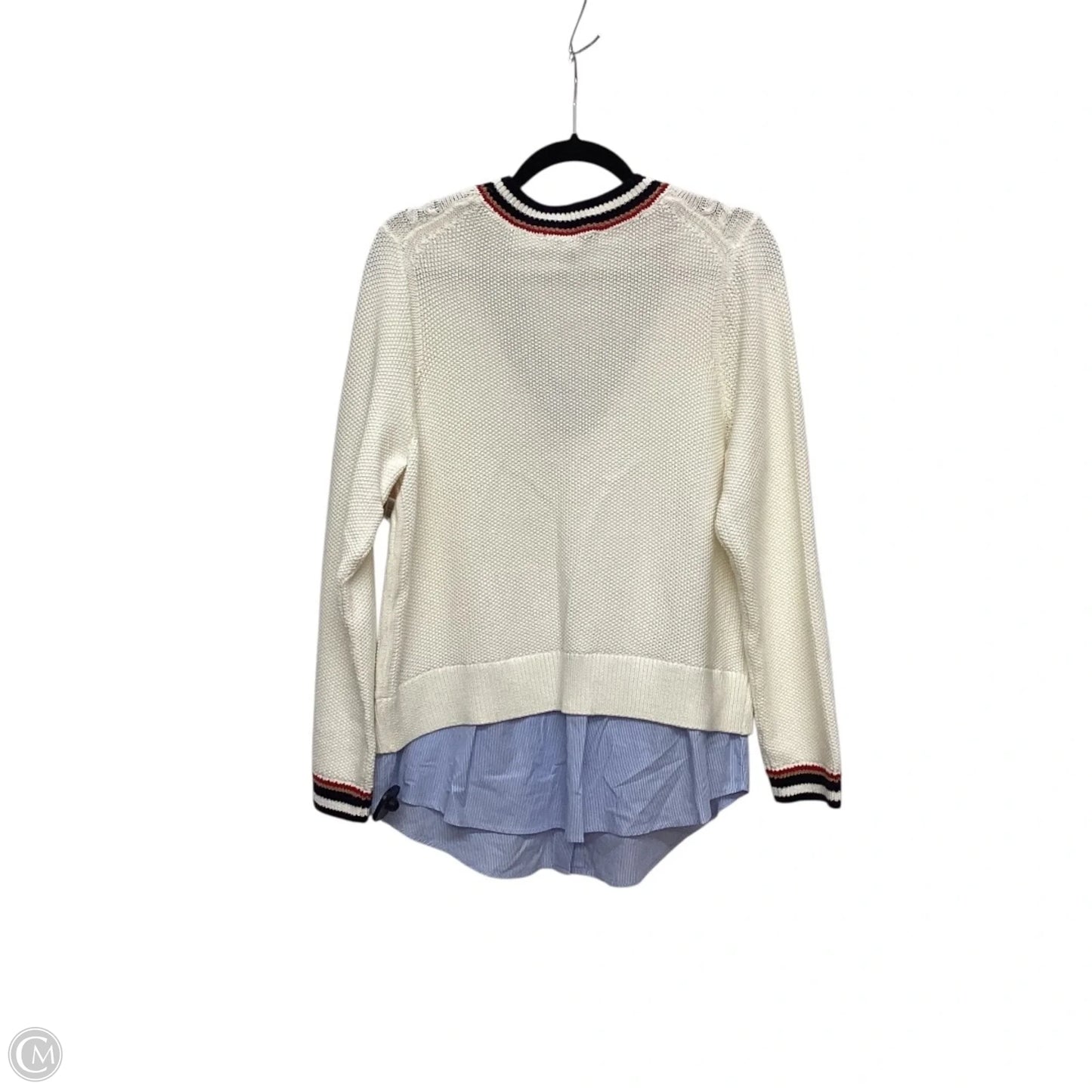 Sweater By Tommy Hilfiger In Cream, Size: M