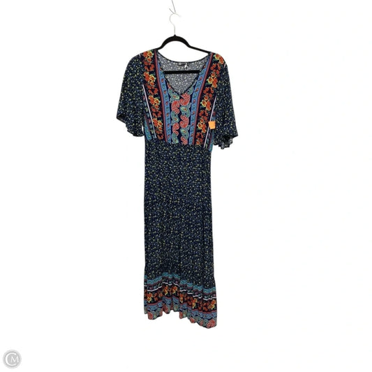 Dress Casual Maxi By Prettygarden In Blue, Size: M