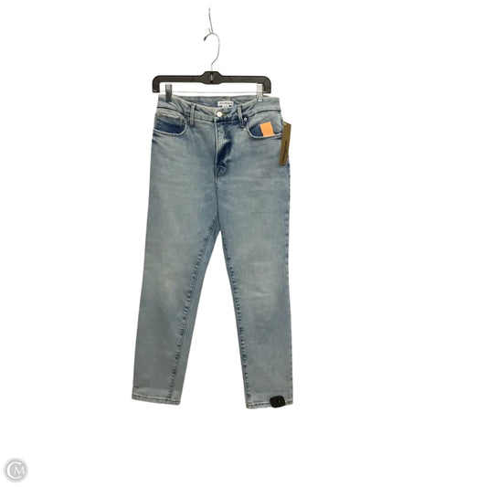 Jeans Boot Cut By Good American In Blue Denim, Size: 6