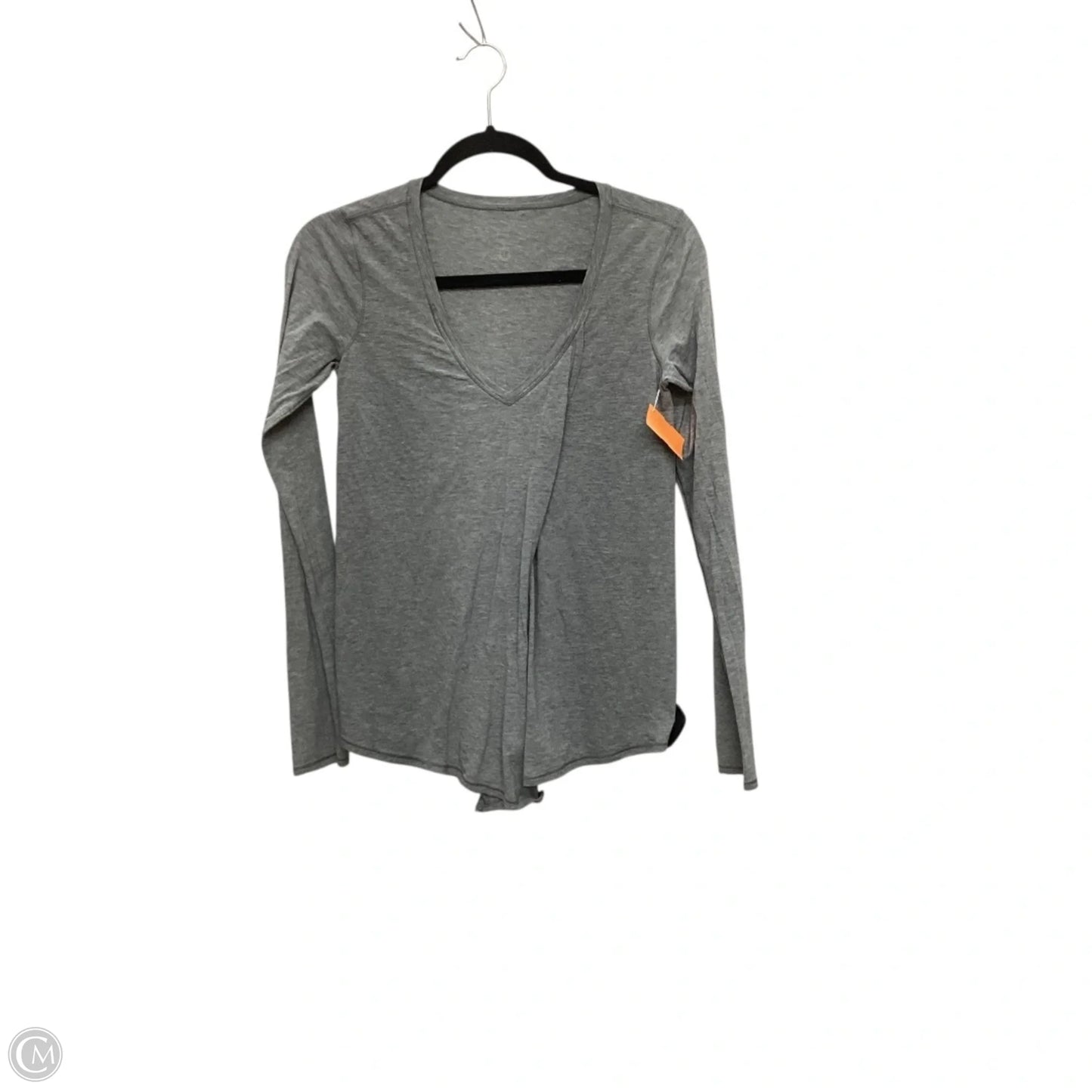 Athletic Top Long Sleeve Crewneck By Lululemon In Purple, Size: 8