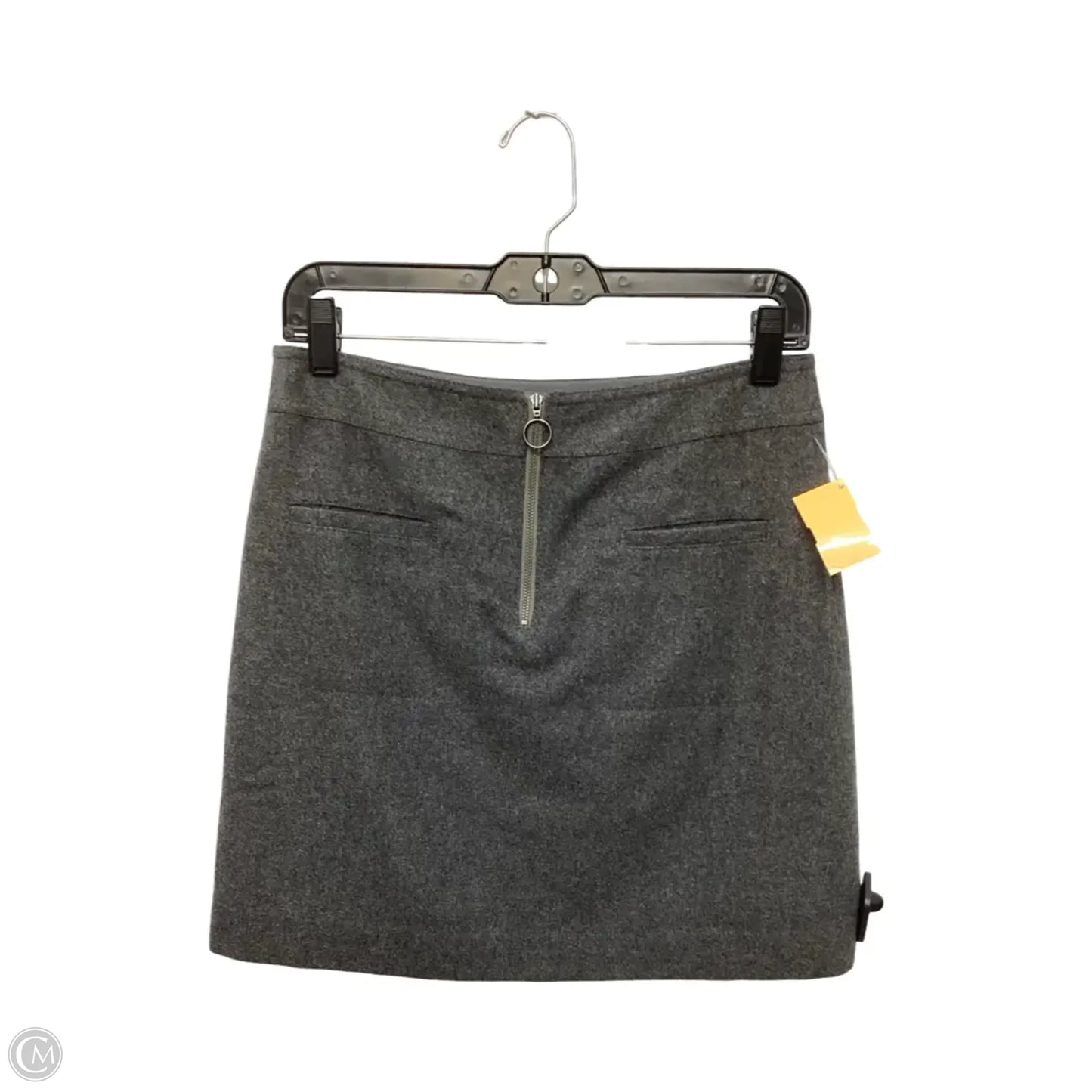 Skirt Mini & Short By Madewell In Grey, Size: 4