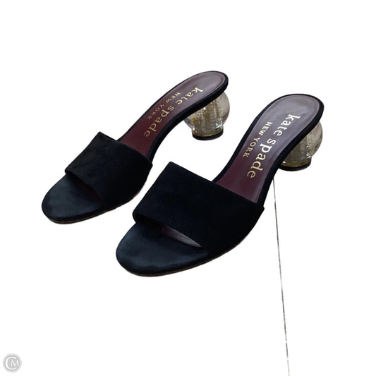 Shoes Designer By Kate Spade In Black, Size: 7