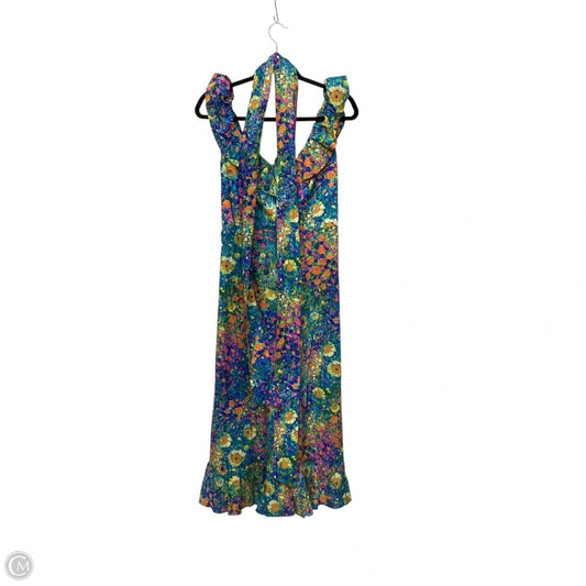 Designer Dress Casual Maxi By Mumu In Multi-colored, Size: M