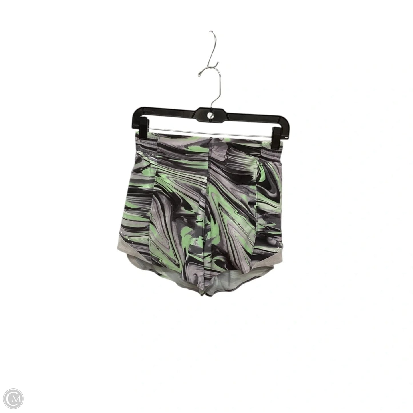 Athletic Shorts By Lululemon In Grey, Size: 4