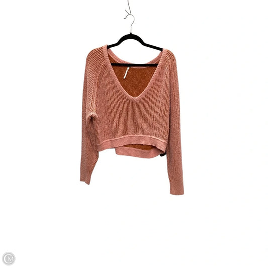 Sweater By Free People In Pink, Size: S