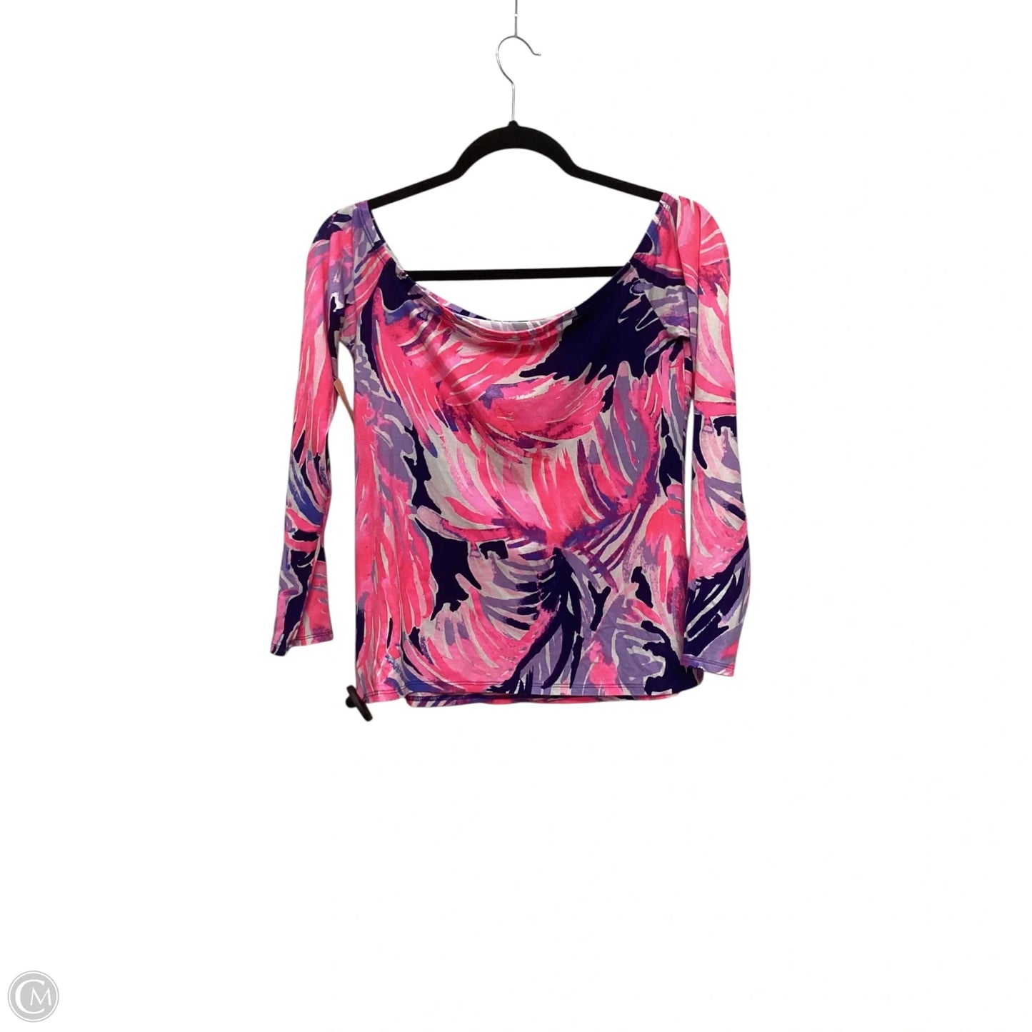 Top Long Sleeve Designer By Lilly Pulitzer In Pink, Size: S