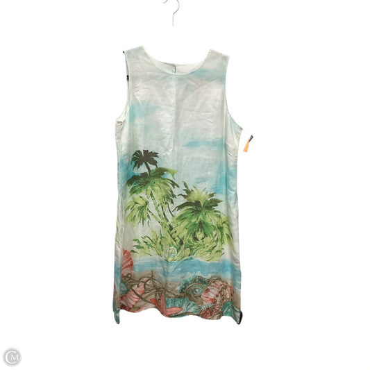 Dress Casual Midi By J. Jill In Blue, Size: Mp