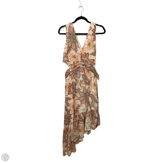 Dress Party Long By R And M Richards In Floral Print, Size: 12