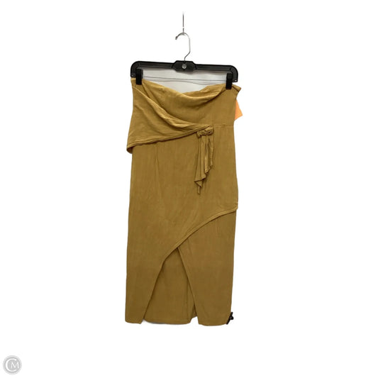 Dress Casual Midi By Favlux In Yellow, Size: M