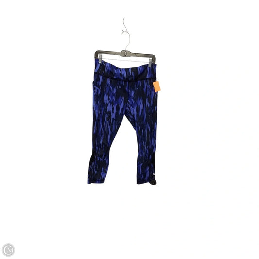 Athletic Leggings Capris By Lululemon In Blue, Size: 8